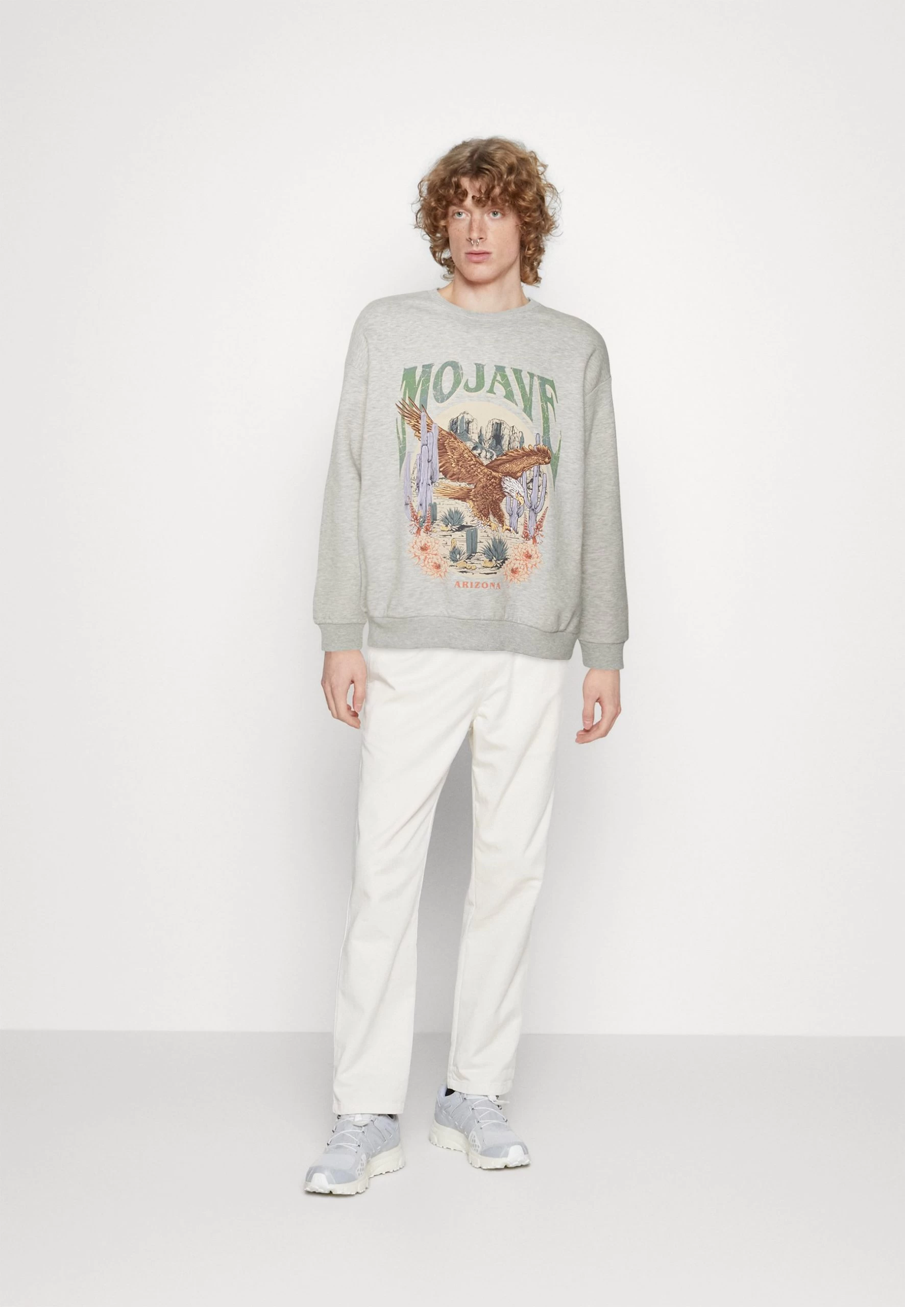 YOURTURN Unisex - Sweatshirt - Light Grey 2 YOURTURN Unisex - Sweatshirt - Light Grey – Image 2