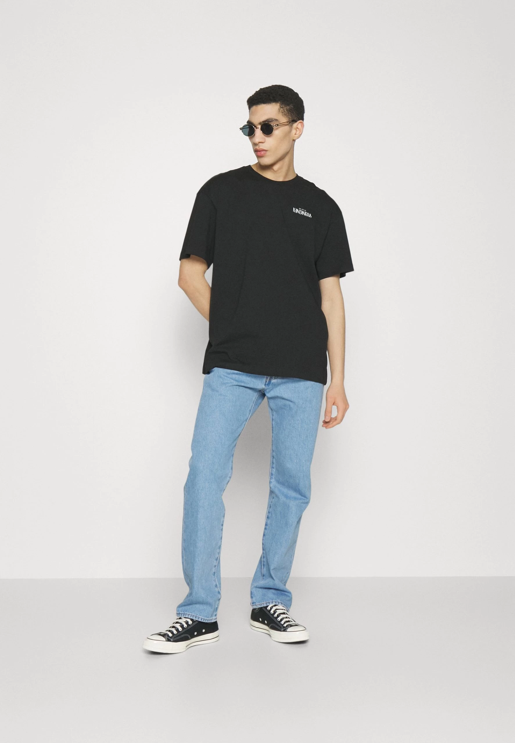 YOURTURN Dragon Graphic Tee Unisex - T-Shirt Imprimé - Black 2 YOURTURN Dragon Graphic Tee Unisex - T-Shirt Imprimé - Black – Image 2