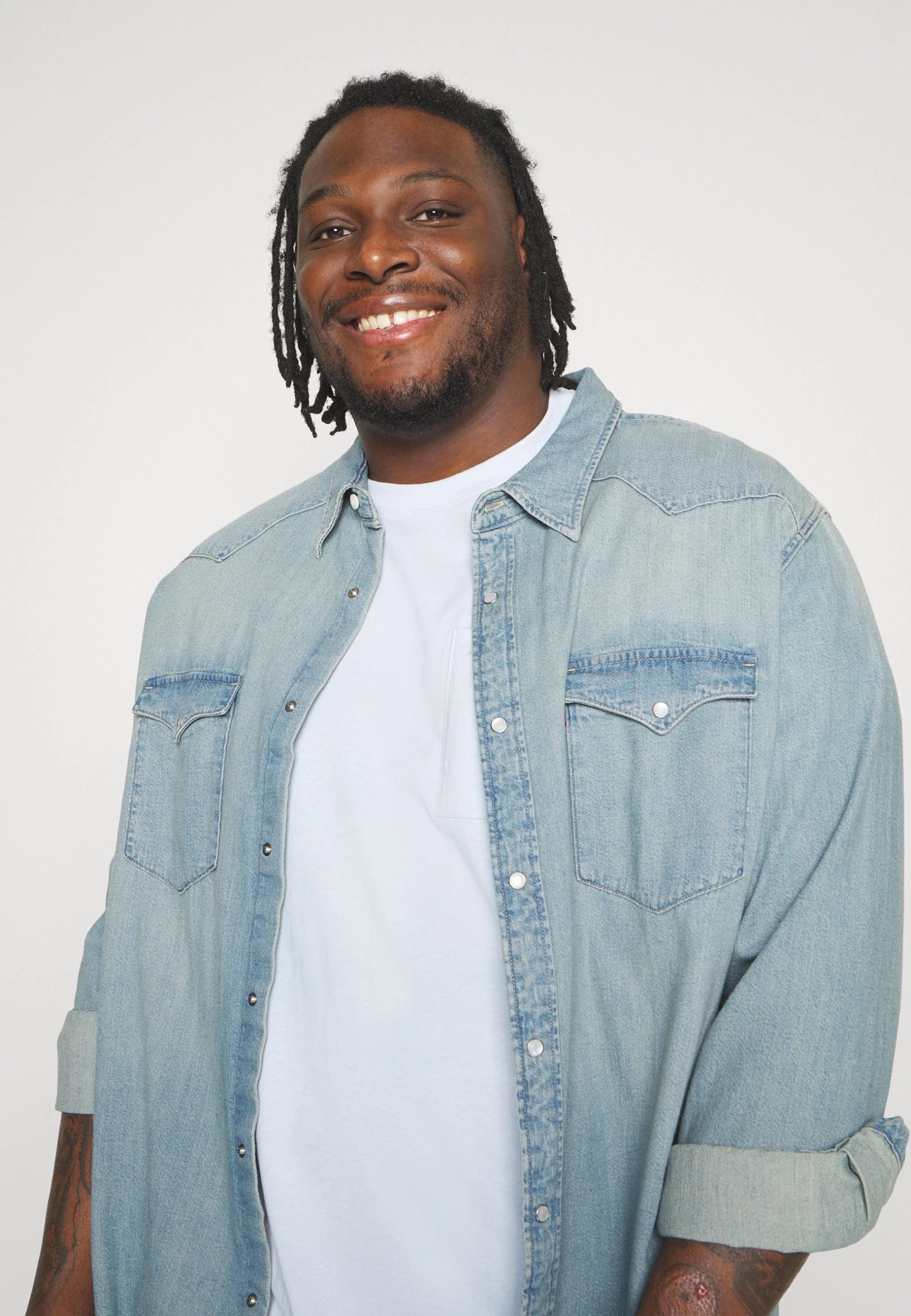 YOURTURN Unisex 2 Pack - T-Shirt Basique - Light Blue/Dark Blue 5 YOURTURN Unisex 2 Pack - T-Shirt Basique - Light Blue/Dark Blue – Image 5