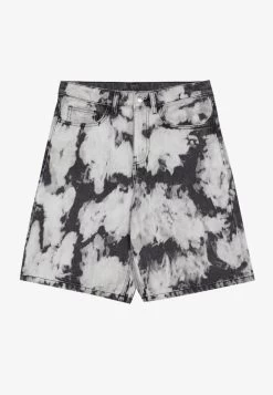 YOURTURN Unisex - Short En Jean - Black Denim -Mode-YOURTURN 822620e1fd364480a3d07154b4b3c5c3