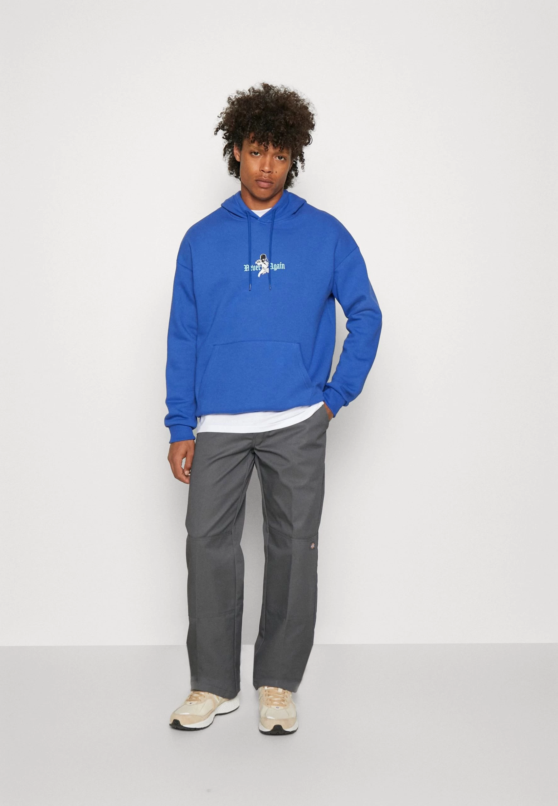 YOURTURN Never Again Hoodie Unisex - Sweat À Capuche - Dark Blue 2 YOURTURN Never Again Hoodie Unisex - Sweat À Capuche - Dark Blue – Image 2