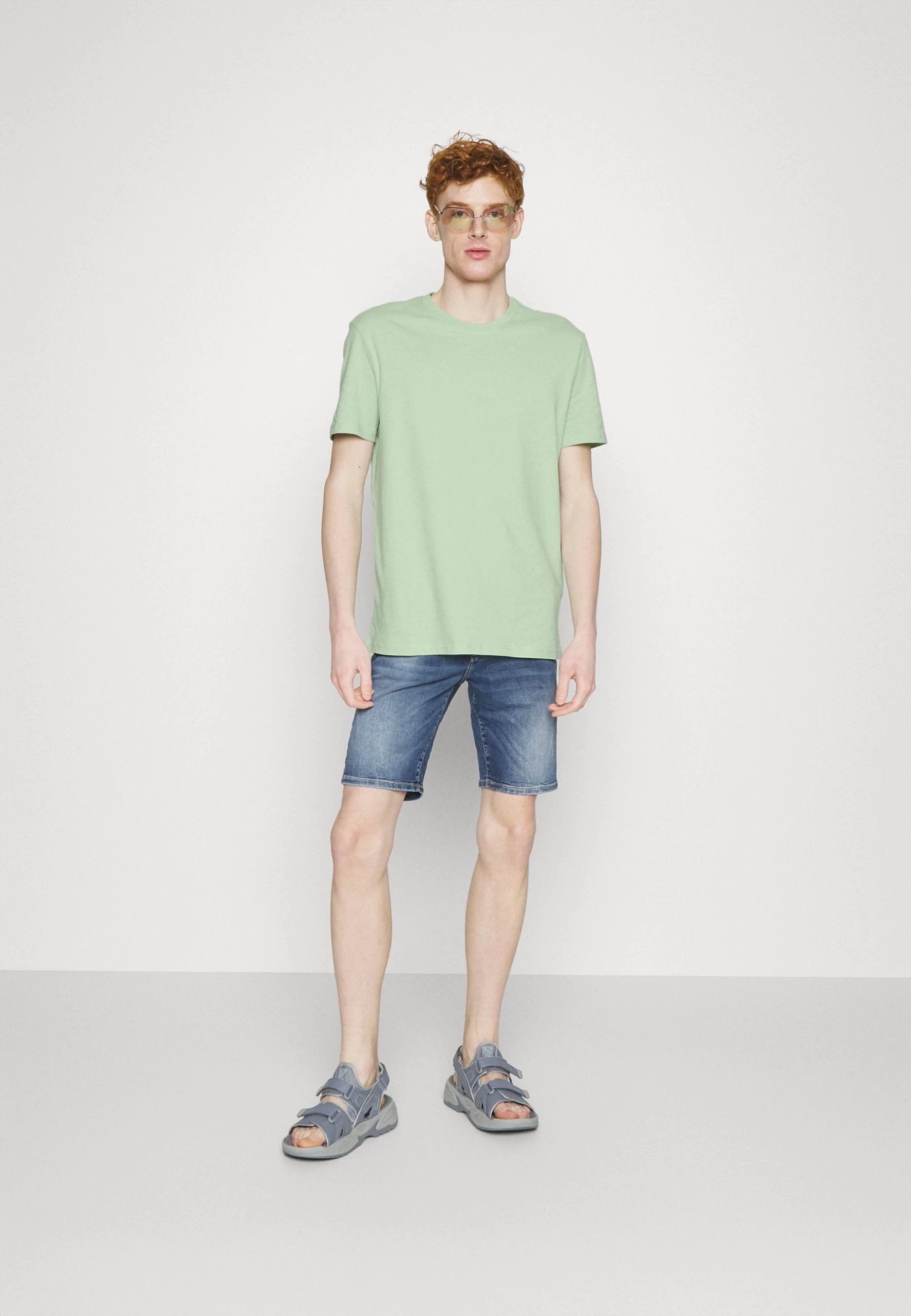 YOURTURN Unisex 5 Pack - T-Shirt Basique - White/Blue-Grey/Purple 1 YOURTURN Unisex 5 Pack - T-Shirt Basique - White/Blue-Grey/Purple