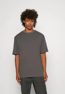 YOURTURN 3Pack Unisex - T-Shirt Basique - White/Dark Grey /Dark Brown -Mode-YOURTURN 8446bb65aa8c4f748e53fa465d32e18f