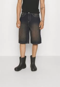 YOURTURN Unisex - Short En Jean - Dark Blue Denim
