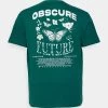 YOURTURN Unisex - T-Shirt Imprimé - Green