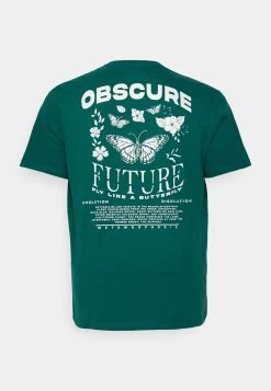 YOURTURN Unisex - T-Shirt Imprimé - Green