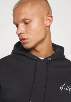 YOURTURN Bold Script Hoodie Unisex - Sweatshirt - Black -Mode-YOURTURN 9226ebdd10c843e99da9db87ba0dc882