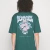 YOURTURN Graphic Tee Unisex - T-Shirt Imprimé - Green