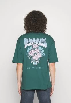 YOURTURN Graphic Tee Unisex - T-Shirt Imprimé - Green