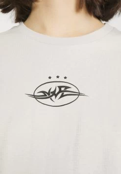 YOURTURN Unisex - T-Shirt Imprimé - Light Grey -Mode-YOURTURN 9649f2c74c234fa08484f13ce1296a9e