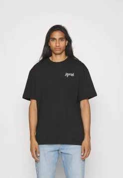 YOURTURN Unisex - T-Shirt Imprimé - Black