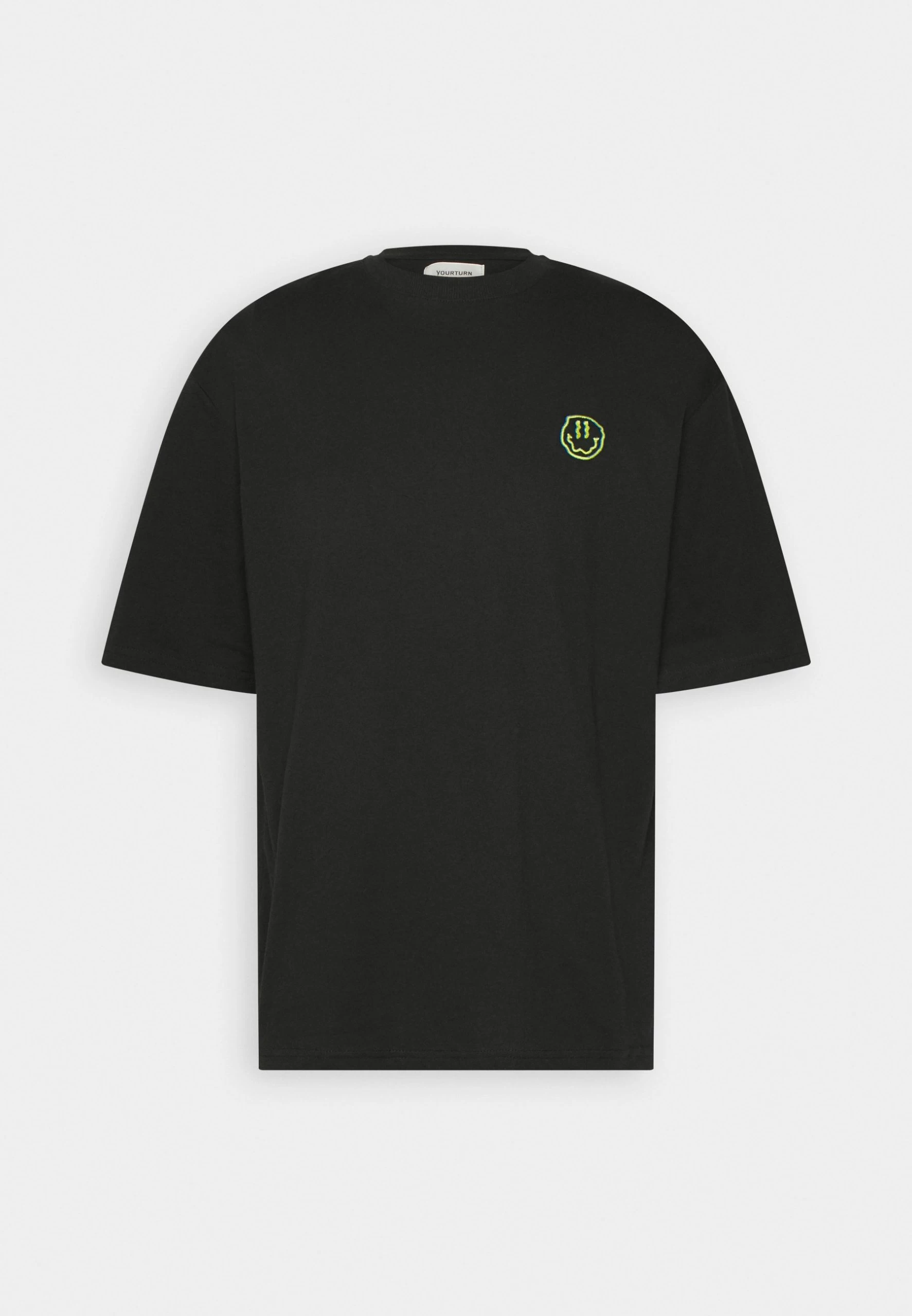 YOURTURN Unisex - T-Shirt Basique - Black 4 YOURTURN Unisex - T-Shirt Basique - Black – Image 4