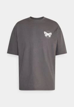 YOURTURN Unisex - T-Shirt Imprimé - Dark Grey -Mode-YOURTURN 9bf5c447464d428580ff2d392dad6718