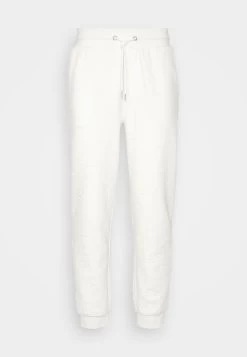 YOURTURN Tribal Embossed Unisex - Pantalon De Survêtement - Off White -Mode-YOURTURN 9d068af052b649de8a2ad0058a822774