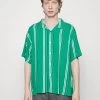 YOURTURN Stripes Boxi - Chemise - Green