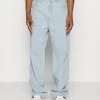 YOURTURN Baggy Jeans Unisex - Jean Boyfriend - Light Blue Denim