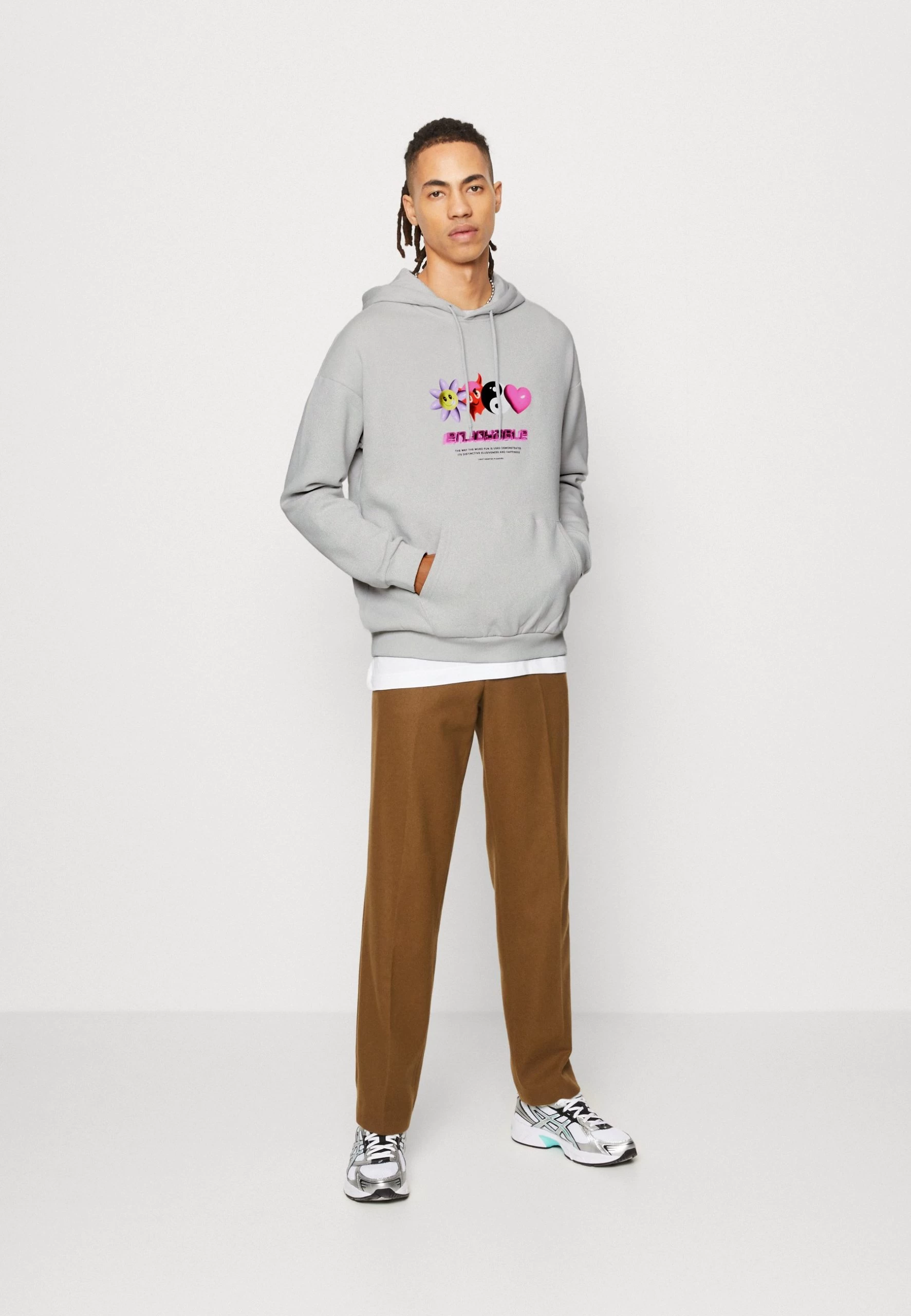 YOURTURN Unisex - Sweat À Capuche - Grey 2 YOURTURN Unisex - Sweat À Capuche - Grey – Image 2