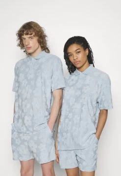 YOURTURN Towelingyt - Polo - 501 - Light Blue