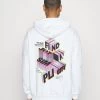 YOURTURN Letters - Sweat À Capuche - White