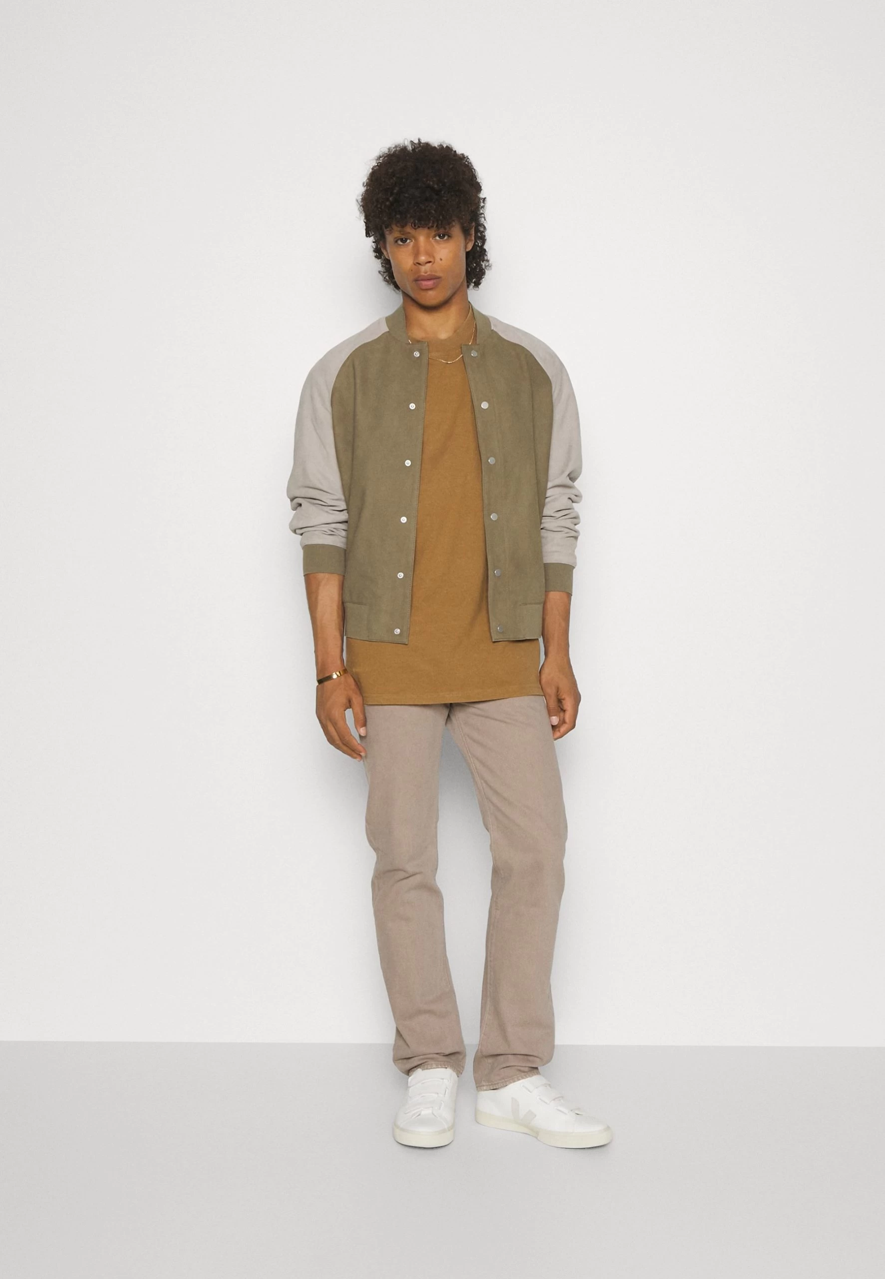 YOURTURN Unisex - T-Shirt Basique - Beige 2 YOURTURN Unisex - T-Shirt Basique - Beige – Image 2