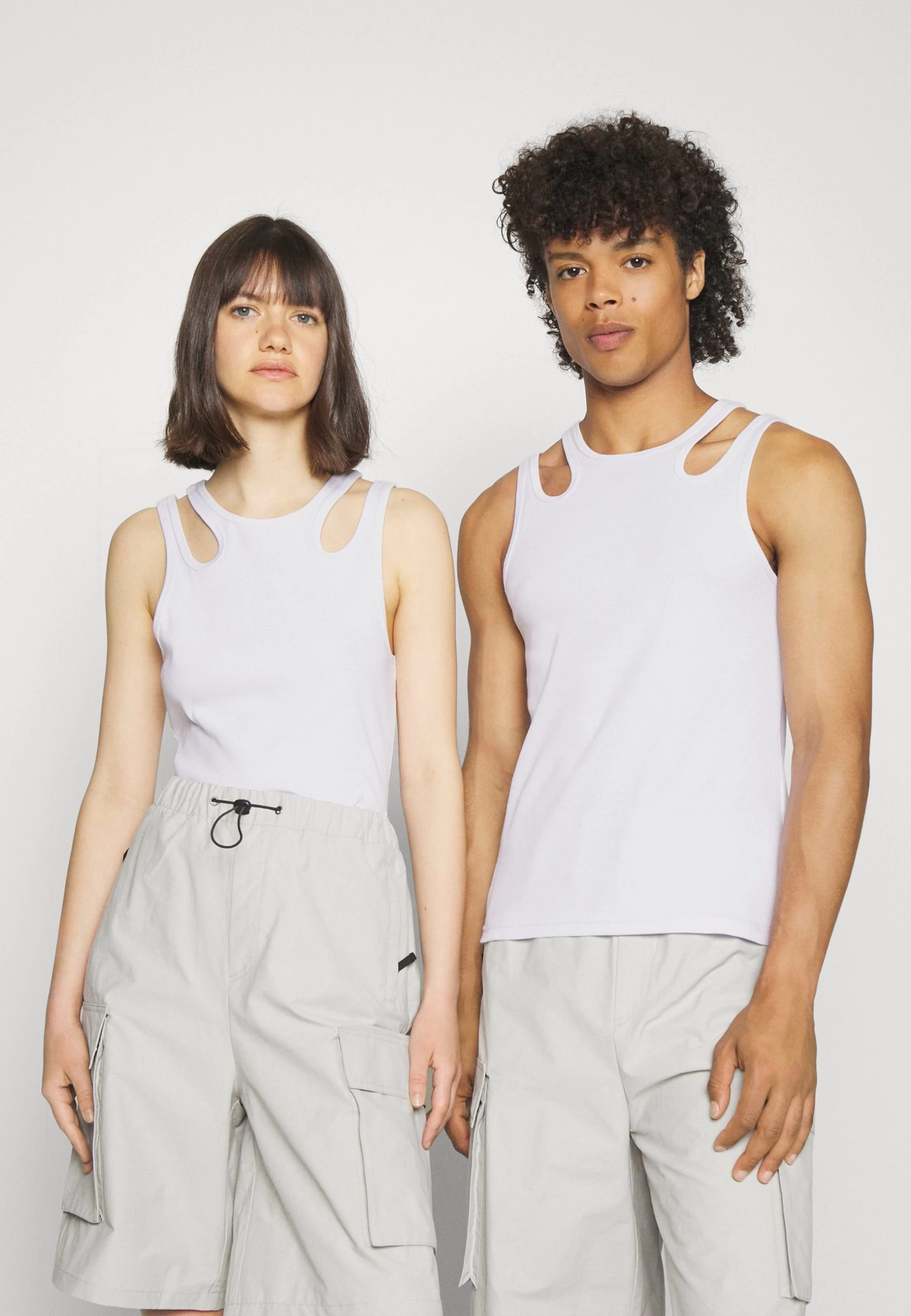 YOURTURN Unisex - Débardeur - White 1 YOURTURN Unisex - Débardeur - White