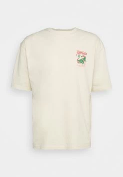 YOURTURN Crocodile Florida Graphic Tee Unisex - T-Shirt Imprimé - Beige 8 YOURTURN Crocodile Florida Graphic Tee Unisex - T-Shirt Imprimé - Beige -Mode-YOURTURN b198d671e565489ea5d4e3807bddb05c