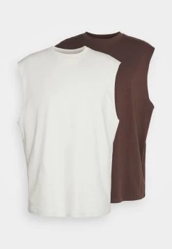 YOURTURN Unisex 2 Pack - Débardeur - Light Grey/Brown 10 YOURTURN Unisex 2 Pack - Débardeur - Light Grey/Brown -Mode-YOURTURN b4a185206552426fb7c0ed2c990e63df