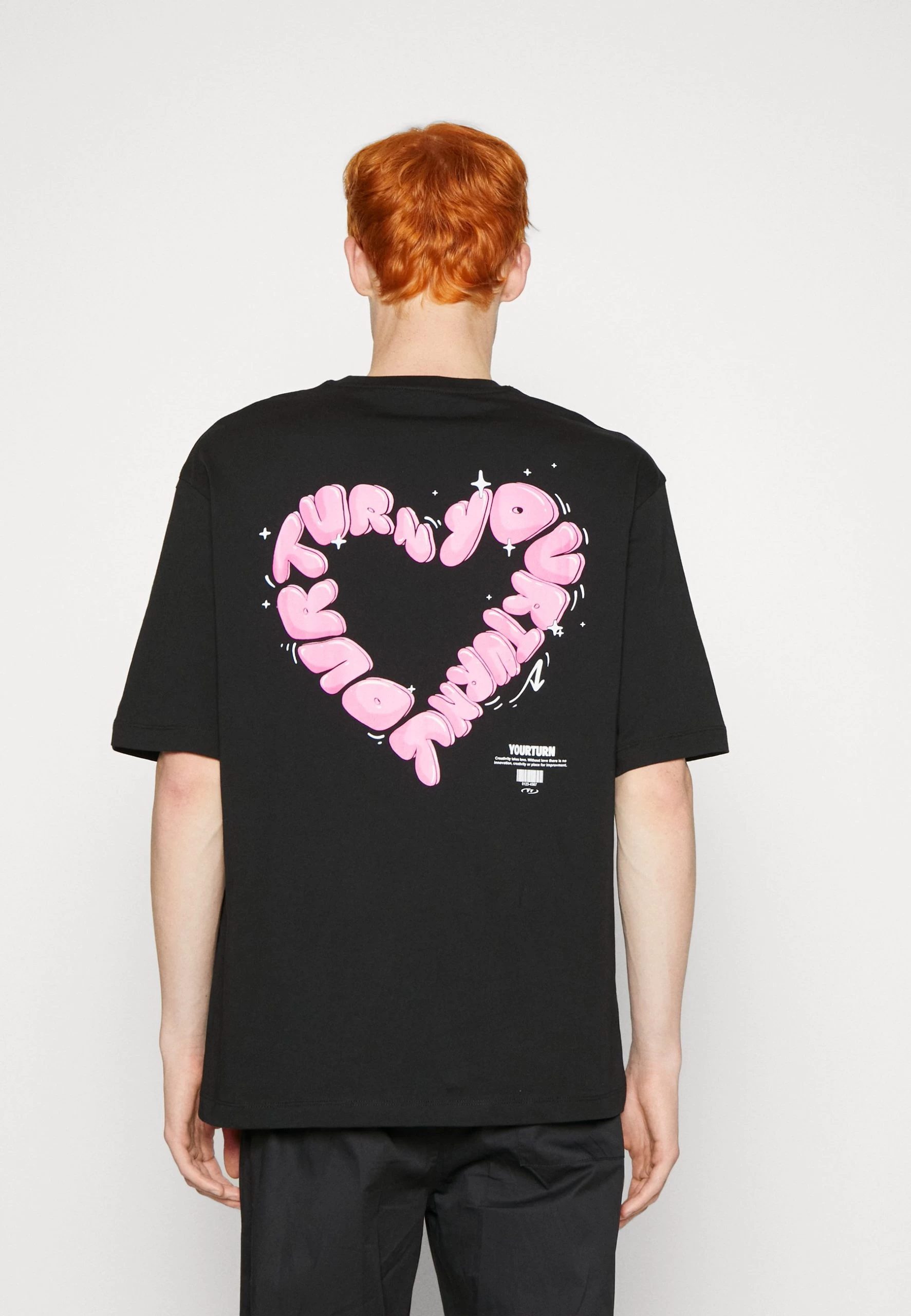 YOURTURN Unisex - T-Shirt Imprimé - Black 1 YOURTURN Unisex - T-Shirt Imprimé - Black