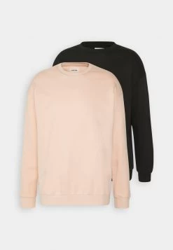 YOURTURN Unisex 2 Pack - Sweatshirt - Black/Pink -Mode-YOURTURN b967f062b7e440d9bbdcb60b6358e440