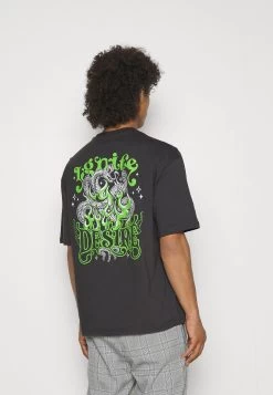 YOURTURN Snake Desire Tee Unisex - T-Shirt Imprimé - Dark Grey 9 YOURTURN Snake Desire Tee Unisex - T-Shirt Imprimé - Dark Grey -Mode-YOURTURN c10a5b67c1d54582948d04288bb72d47