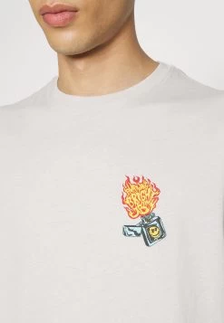 YOURTURN Unisex - T-Shirt Imprimé - Grey -Mode-YOURTURN c2858e9efb184eb7b739799a0b4c256f