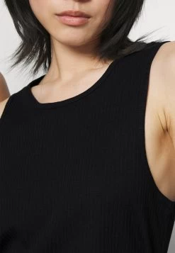 YOURTURN Slim Fit Ribbed Tank Unisex 2 Pack - Débardeur - White/Black -Mode-YOURTURN c2dda1946bca49899395d87f3ae4afba