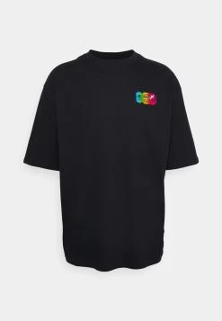 YOURTURN Graphic Tee With Foil Ticket Unisex - T-Shirt Imprimé - Black