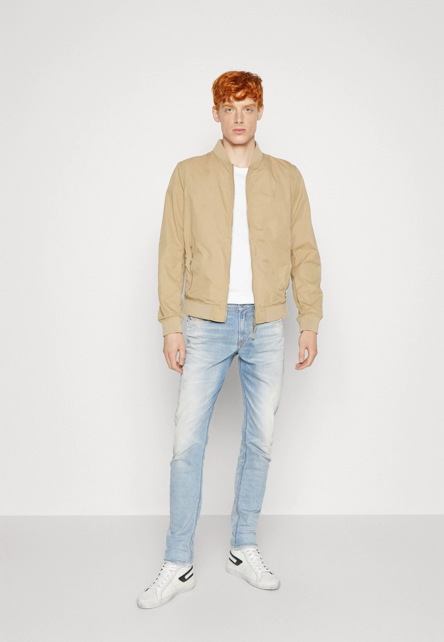 YOURTURN Unisex 5 Pack - T-Shirt Basique - White/Olive /Black 1 YOURTURN Unisex 5 Pack - T-Shirt Basique - White/Olive /Black