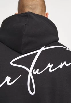 YOURTURN Bold Script Hoodie Unisex - Sweatshirt - Black -Mode-YOURTURN c96b8a60d5f7423b855ed3bfc843f0e2