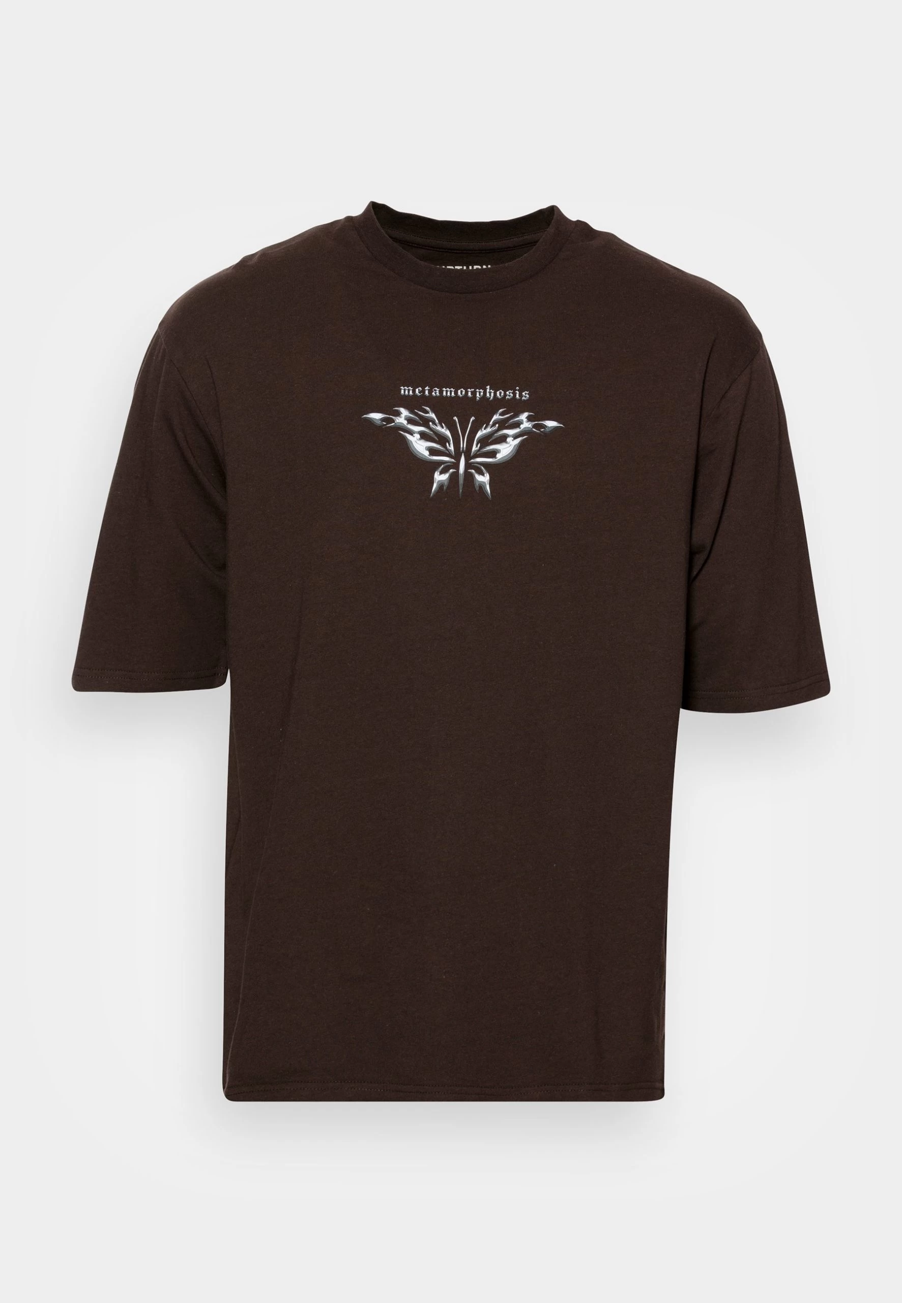 YOURTURN Unisex - T-Shirt Imprimé - Dark Brown 4 YOURTURN Unisex - T-Shirt Imprimé - Dark Brown – Image 4
