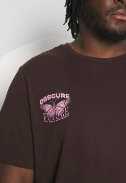 YOURTURN T-Shirt Imprimé - Dark Brown -Mode-YOURTURN ce4e18fa4fbc4c1e89a1c949bde926b5