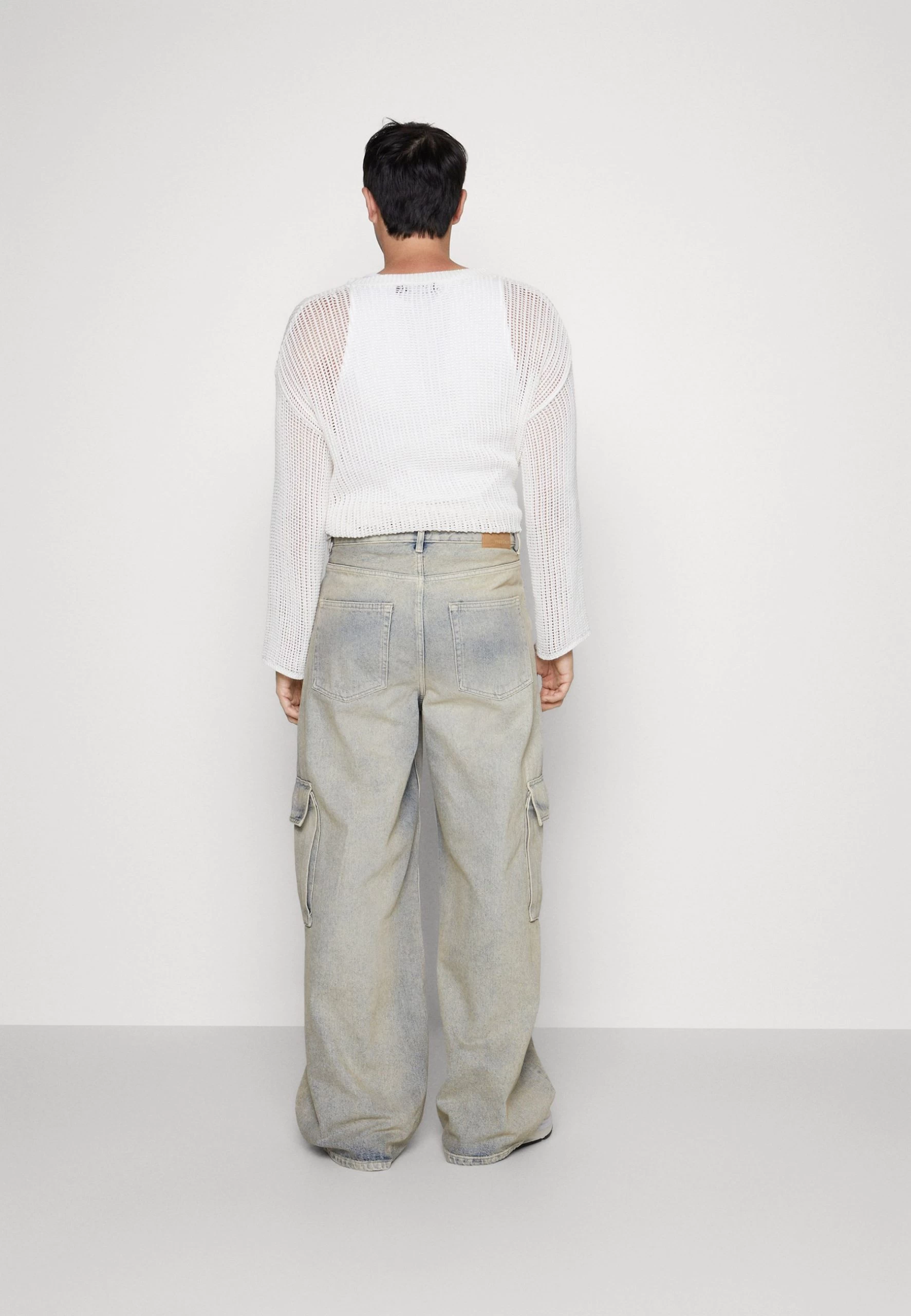 YOURTURN Unisex - Jean Boyfriend - Light Blue Denim 4 YOURTURN Unisex - Jean Boyfriend - Light Blue Denim – Image 4