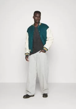 YOURTURN 2 Pack Unisex - T-Shirt Basique - Black/Olive