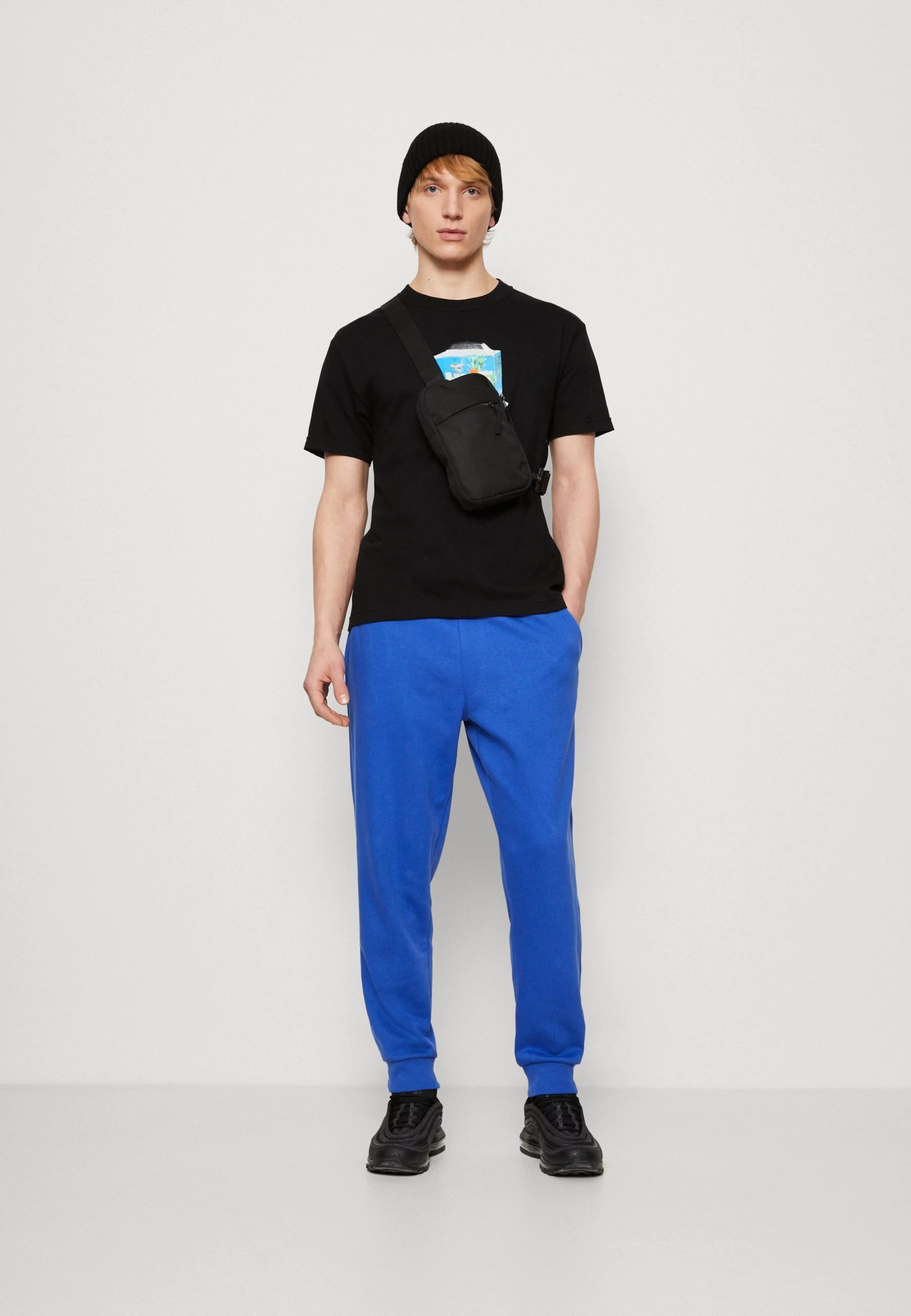 YOURTURN Unisex - Pantalon De Survêtement - Blue 2 YOURTURN Unisex - Pantalon De Survêtement - Blue – Image 2