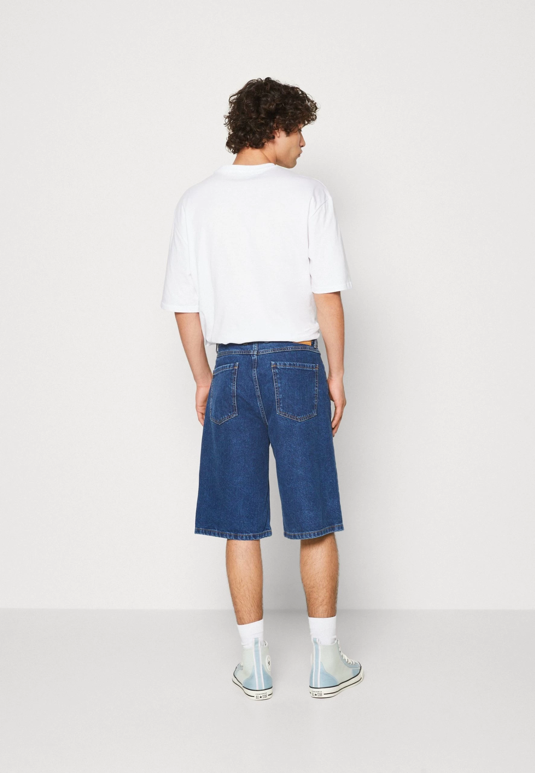 YOURTURN Unisex - Short En Jean - Blue Denim 3 YOURTURN Unisex - Short En Jean - Blue Denim – Image 3