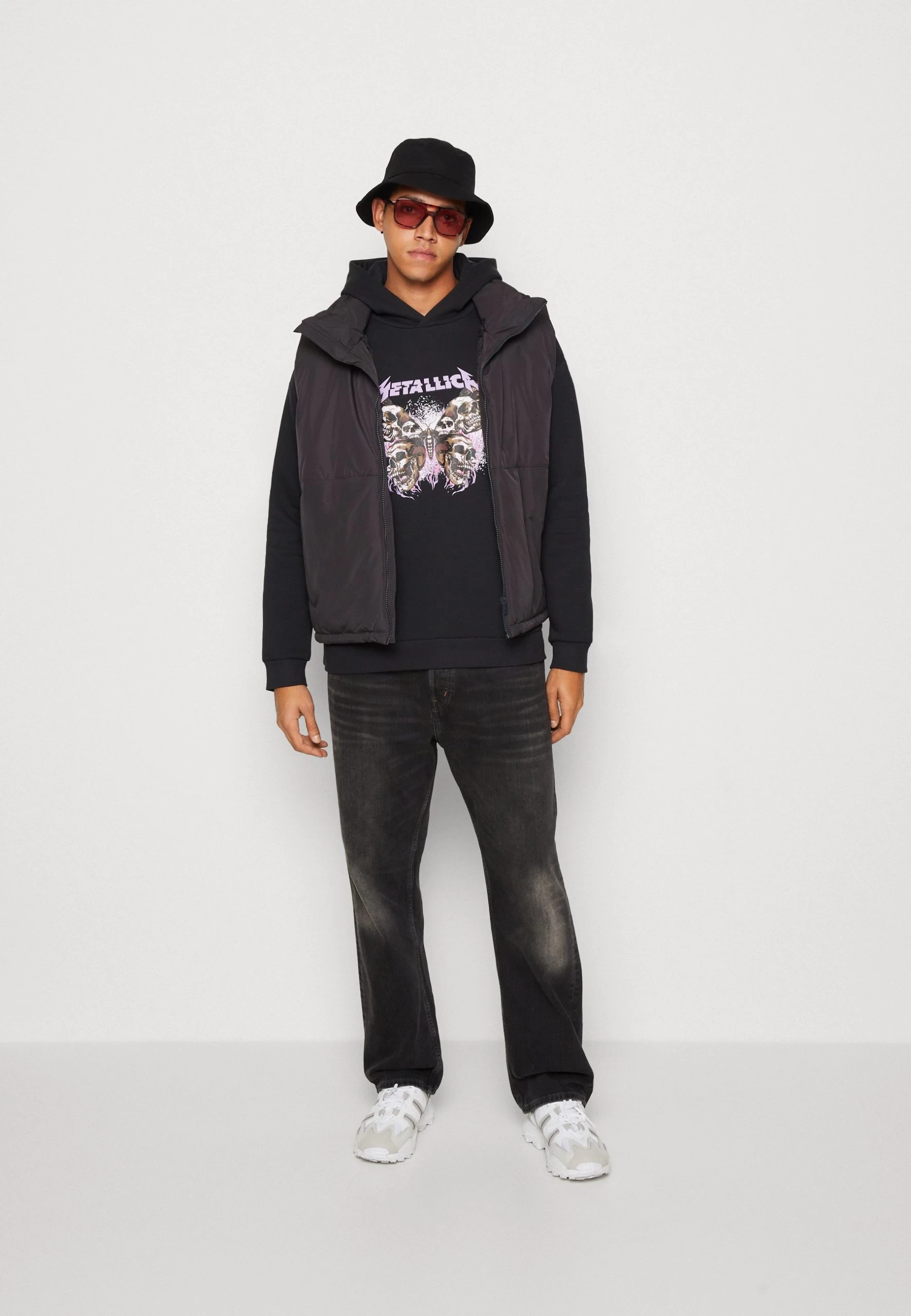 YOURTURN Metallica Unisex - Sweat À Capuche - Black 2 YOURTURN Metallica Unisex - Sweat À Capuche - Black – Image 2