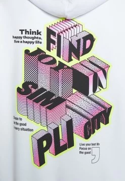 YOURTURN Letters - Sweat À Capuche - White 13 YOURTURN Letters - Sweat À Capuche - White -Mode-YOURTURN d3b2f1b75e9c4ad1adb47aee3aed33b7