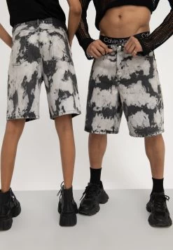 YOURTURN Unisex - Short En Jean - Black Denim