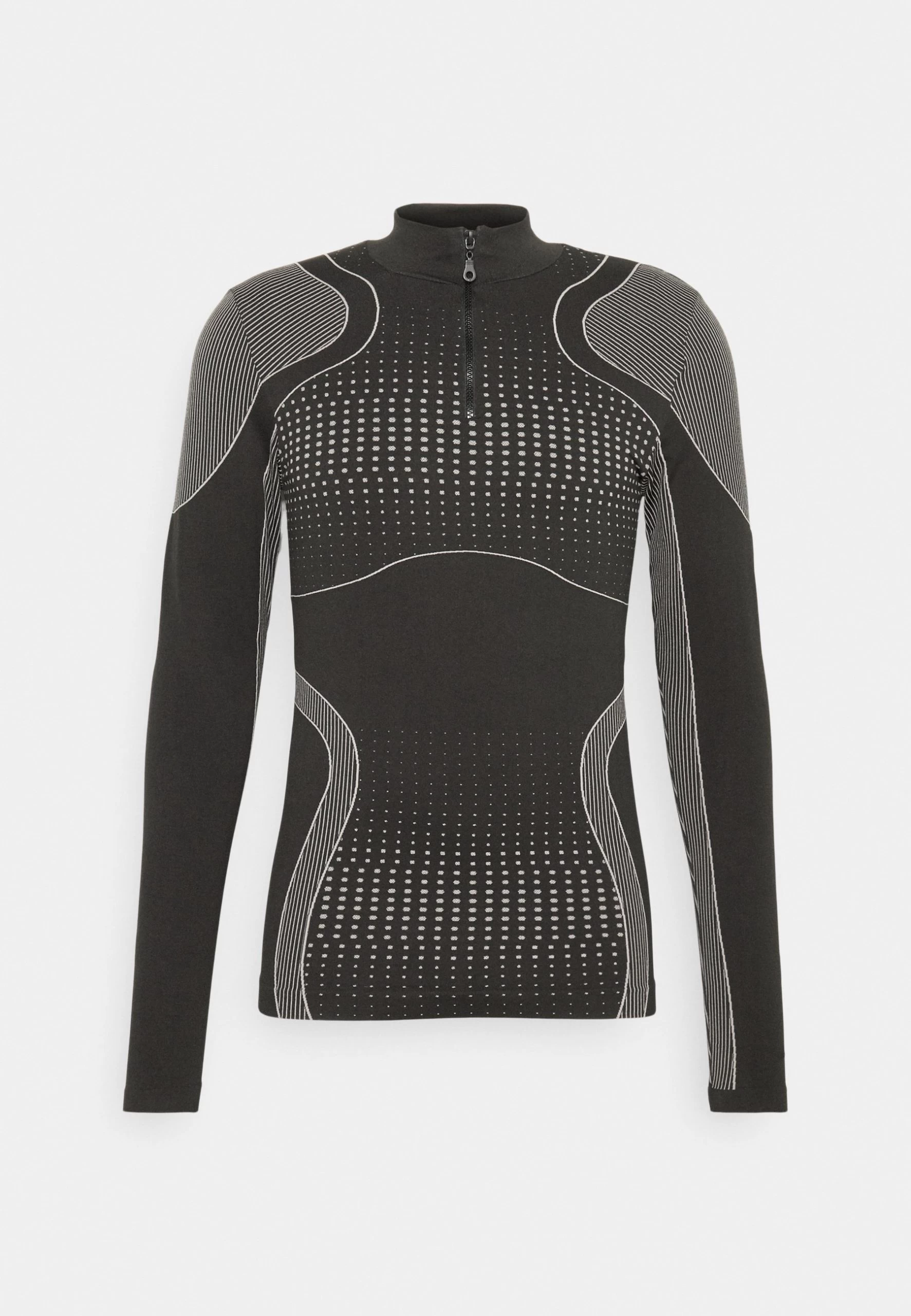 YOURTURN Jaquard Sports Unisex - T-Shirt À Manches Longues - Black 5 YOURTURN Jaquard Sports Unisex - T-Shirt À Manches Longues - Black – Image 5