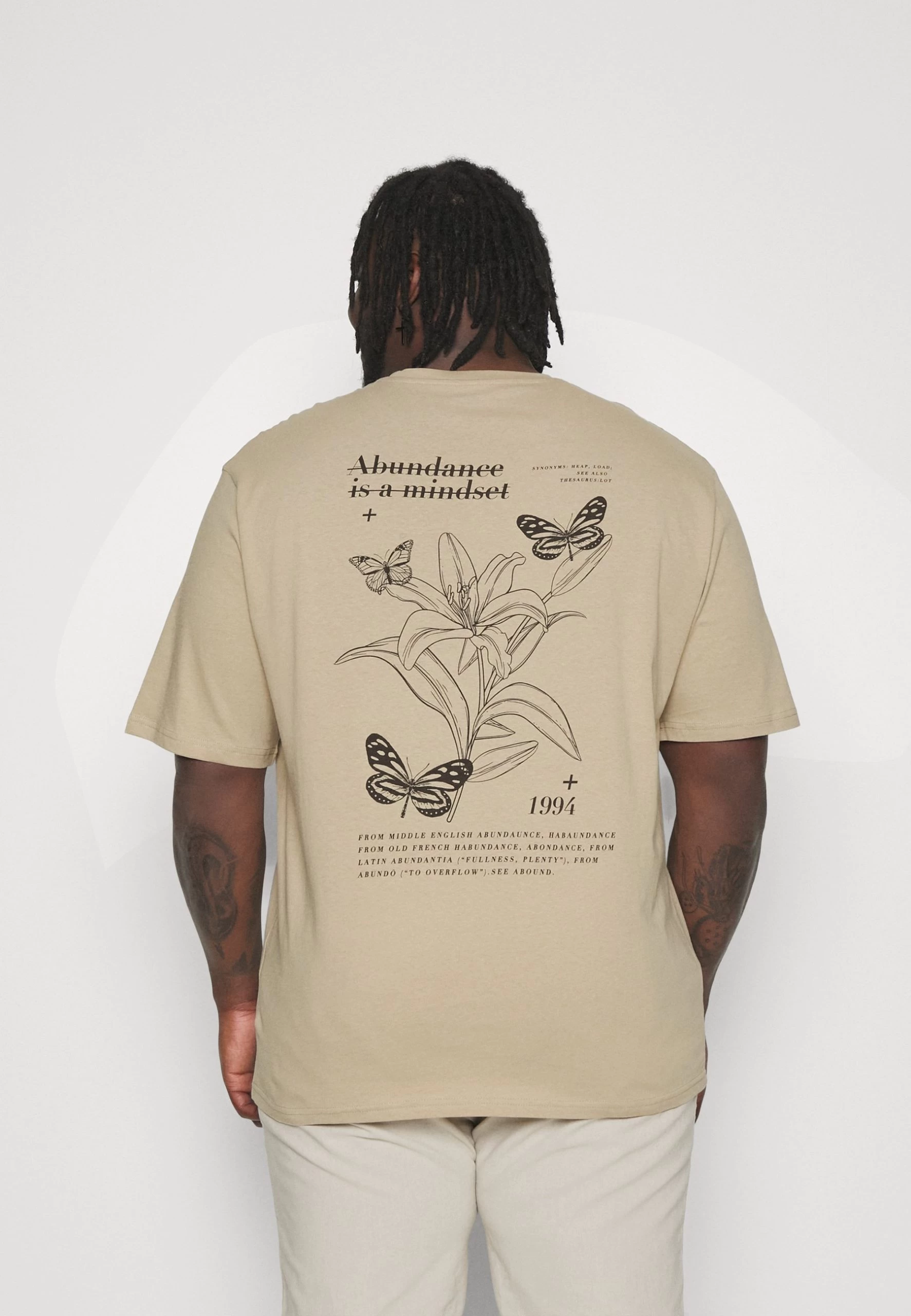 YOURTURN Unisex - T-Shirt Imprimé - Beige 1 YOURTURN Unisex - T-Shirt Imprimé - Beige