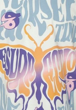 YOURTURN Unisex - T-Shirt Imprimé - Off-White -Mode-YOURTURN dd7ea86ba7594ecf86fa69fd0f22c833