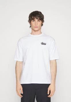 YOURTURN Unisex - T-Shirt Imprimé - White