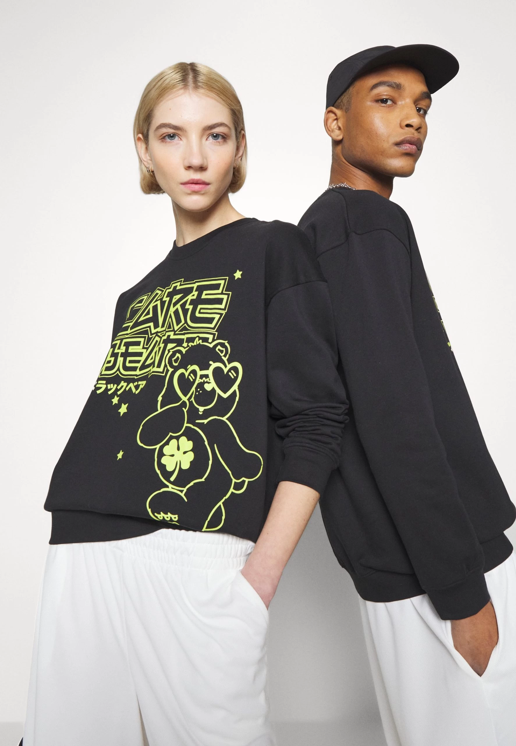 YOURTURN Care Bears Unisex - Sweatshirt - Black 4 YOURTURN Care Bears Unisex - Sweatshirt - Black – Image 4