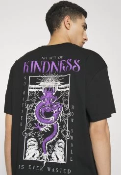 YOURTURN Dragon Graphic Tee Unisex - T-Shirt Imprimé - Black 9 YOURTURN Dragon Graphic Tee Unisex - T-Shirt Imprimé - Black -Mode-YOURTURN e95af8e6e24d4c348b5ec6e7778186a0